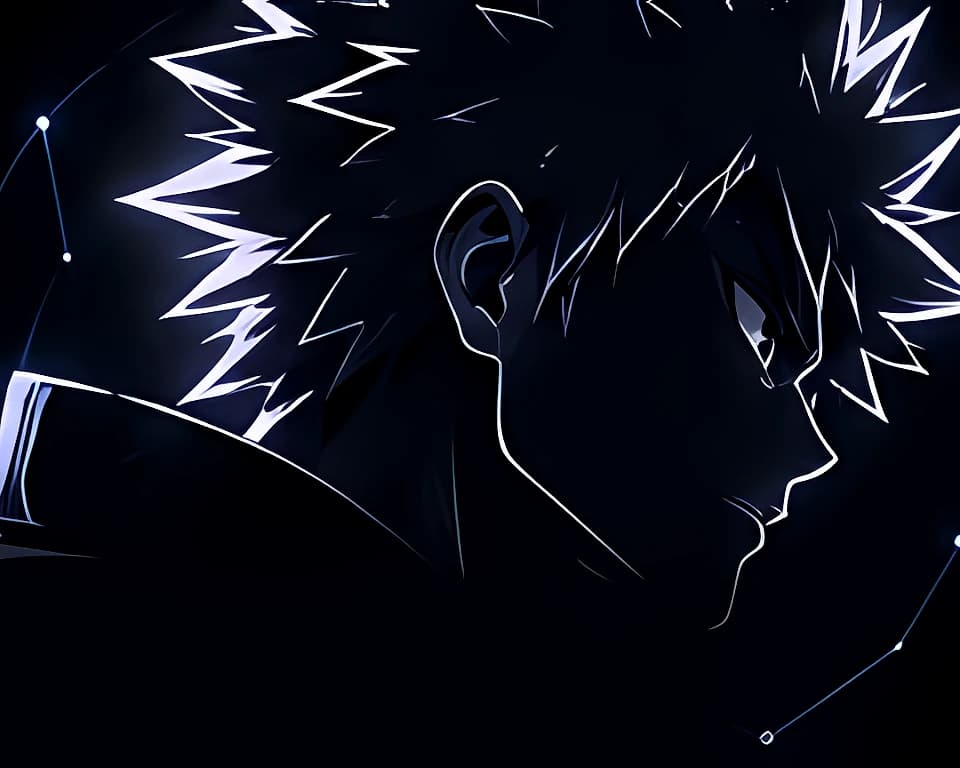 Portrait de Katsuki Bakugo